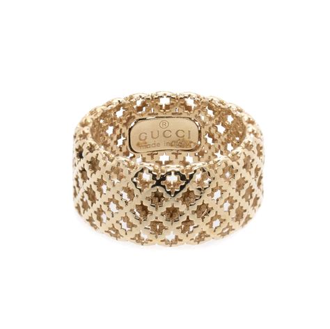 diamantissima gucci ring|Gucci Diamantissima Gold Open Ring .